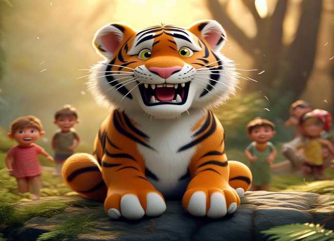 儿童故事老虎拔牙原文，老虎拔牙故事文字版