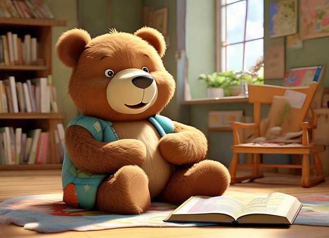 爱听故事的大熊绘本（爱听故事的大熊绘本教案）