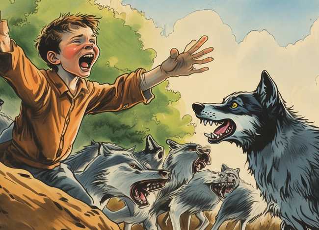 狼来了儿童故事，少儿故事狼来了完整版