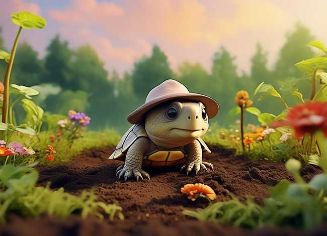 乌龟种南瓜的儿童故事；小乌龟种南瓜故事音频