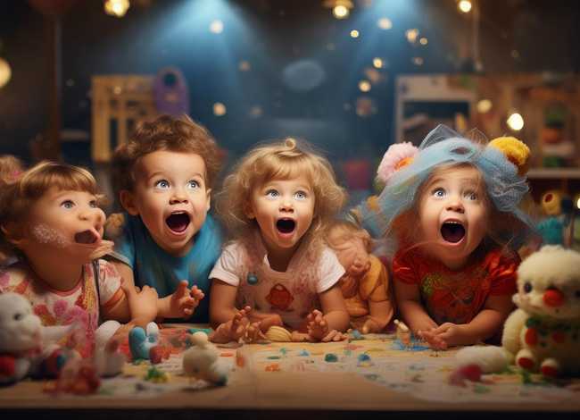 4人幼儿故事 - 幼儿表演故事4人