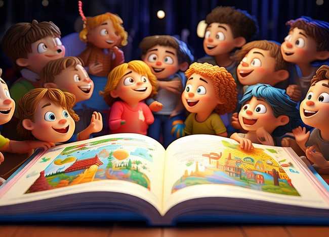 对话聊天儿童故事书、对话的幼儿故事