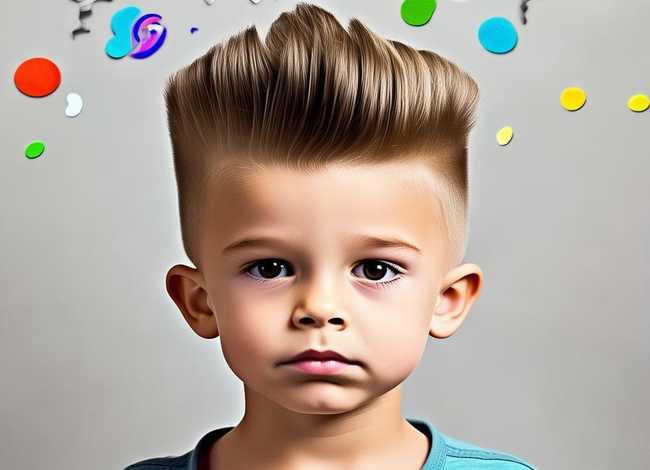 小男孩的发型名称介绍（小男孩的发型名称介绍图片）