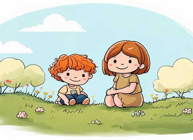 亲子故事绘画作品图片简单（亲子故事绘画作品图片简单又漂亮）