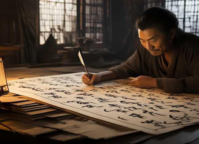 书法家的小故事简写；书法家的小故事简写100字