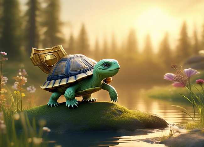 勇敢乌龟儿童故事；勇敢的乌龟故事