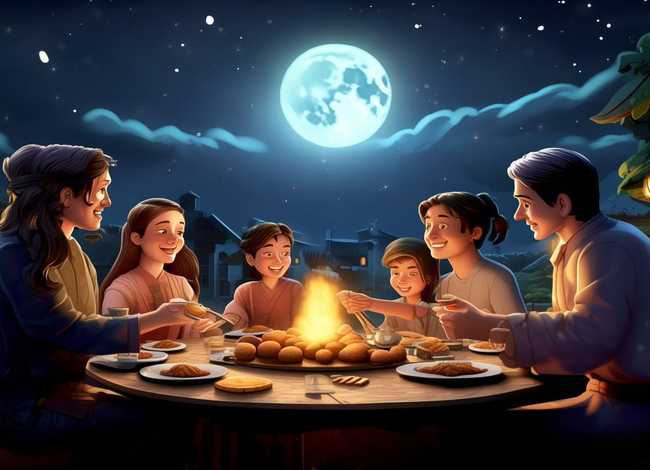 中秋节传说小故事50字，中秋节的传说小故事50字