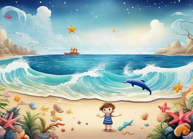 关于大海的儿童故事、关于大海的故事书