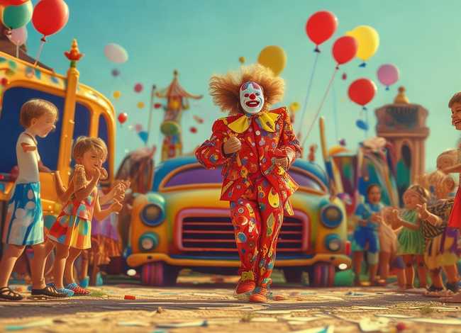 小丑儿童故事内容（小丑绘本故事内容简介）