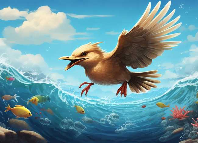 精卫填海儿童故事 精卫填海少儿故事