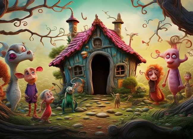 畸形儿童的童话故事 畸形人的故事