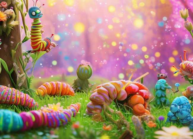 毛毛虫的所有故事 - 毛毛虫的所有故事视频