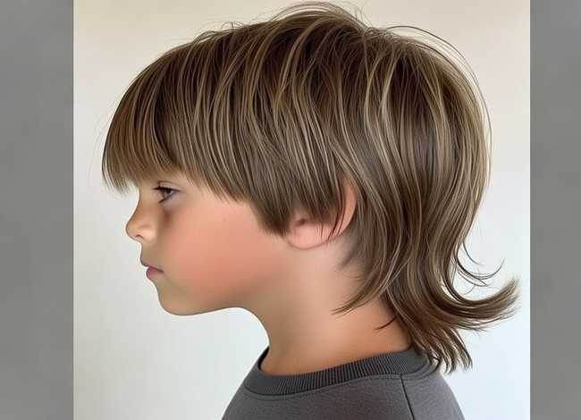 男孩发型前短后长 - 男孩发型前短后长怎么剪