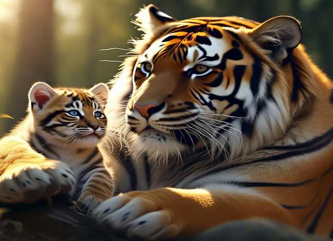 老虎和小猫的故事（老虎和小猫的故事告诉我们什么道理）