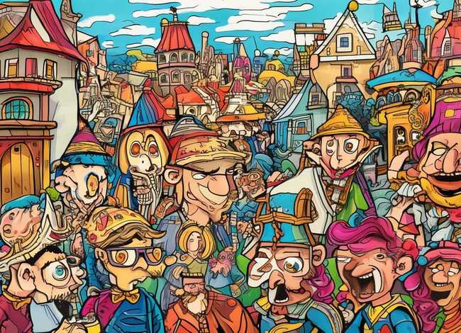 历史故事儿童版绘画 历史故事绘画作品