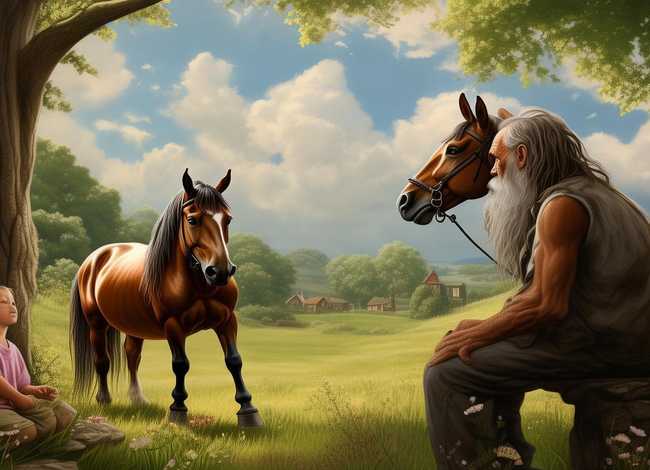 儿童讲塞翁失马的故事完整版 讲一讲塞翁失马的故事