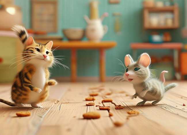 儿童故事文本猫和老鼠，猫和老鼠的故事幼儿故事