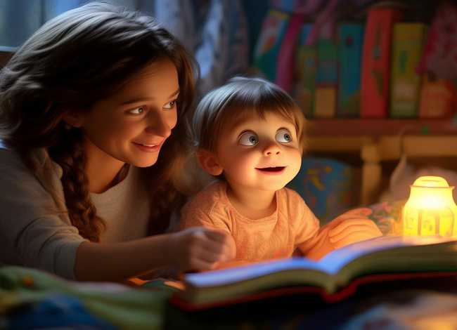 儿童晚上听故事，小孩每天晚上听故事的好处