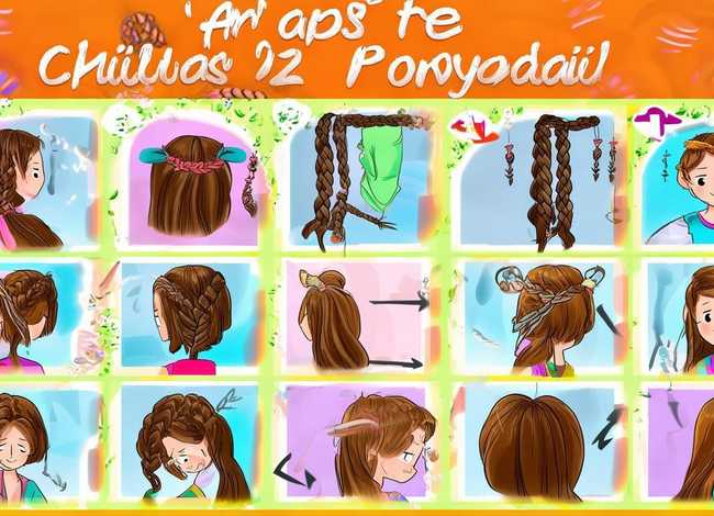 儿童麻花辫的编法图解教程 儿童麻花辫的编法图解教程图片