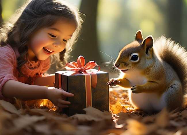 礼物故事绘本、《礼物》绘本故事