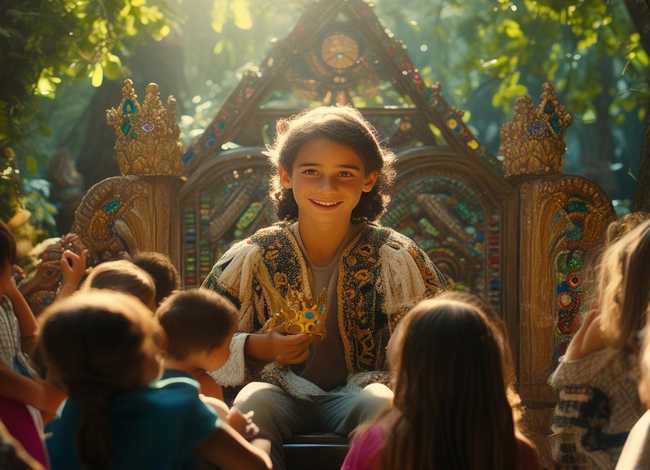 儿童故事国王的承诺 - 0国王的故事