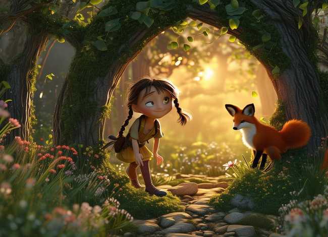 森林里的秘密儿童故事，森林里的秘密绘本故事