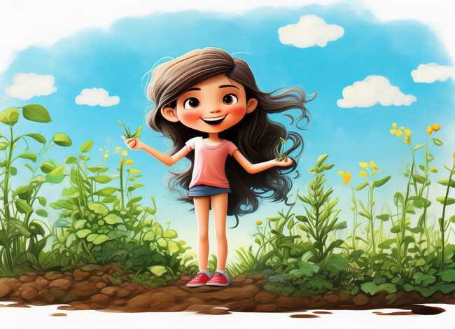 成长主题儿童画 - 成长为主题的儿童画