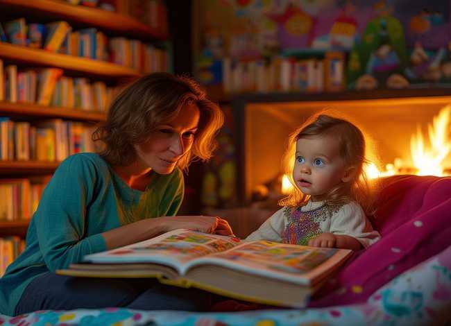 儿童听故事主题 - 小儿听故事