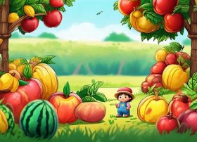 水果故事绘本图片 - 水果故事绘本图片内容