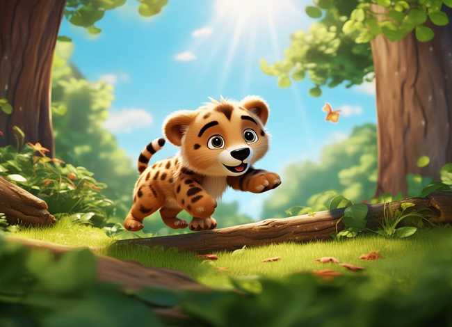 豹子视频儿童故事，豹子的故事视频