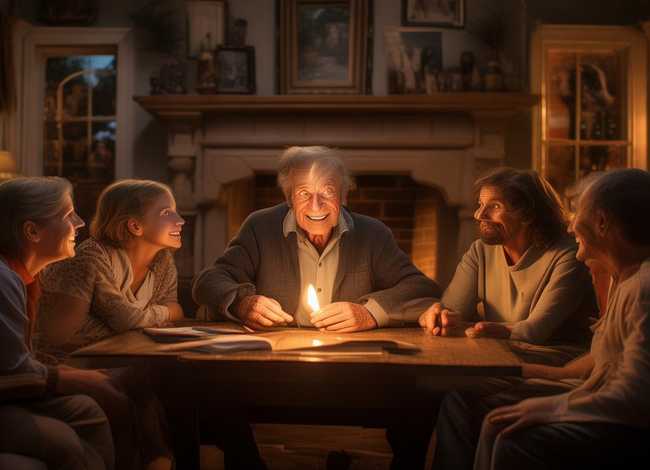 长辈讲故事（听长辈讲故事演讲稿）