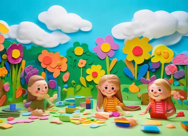 春天的故事幼儿;春天的故事幼儿手工立体作品 春天的故事幼儿;春天的故事幼儿手工立体作品