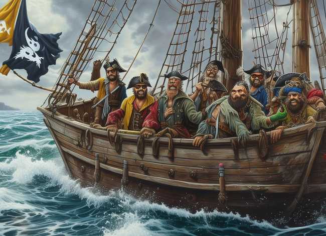 海盗小故事；海盗小故事英文