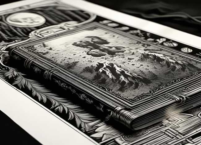 黑白书的故事手抄报 - 黑白书的故事手抄报怎么画