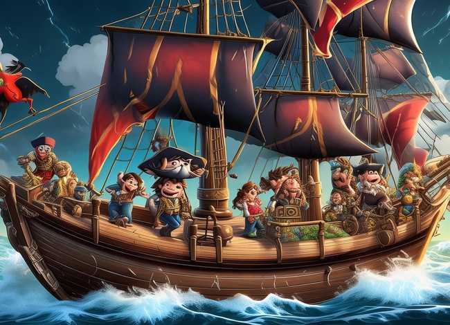 海盗故事儿童100字（海盗的故事文字版）