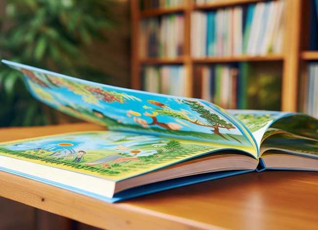 环保印刷儿童故事书、环保故事图书制作