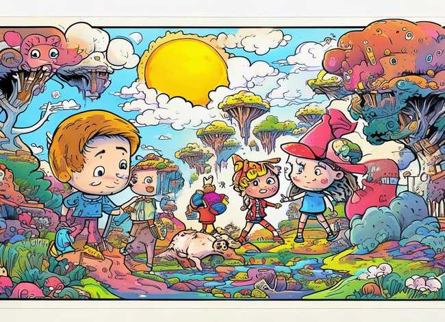 小孩子漫画故事，小孩子漫画故事书