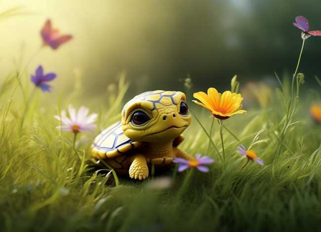 儿童故事聪明的乌龟，幼儿故事聪明的小乌龟