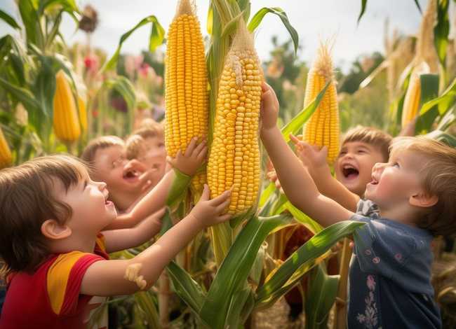 玉米的儿童故事简短；玉米的小故事幼儿园
