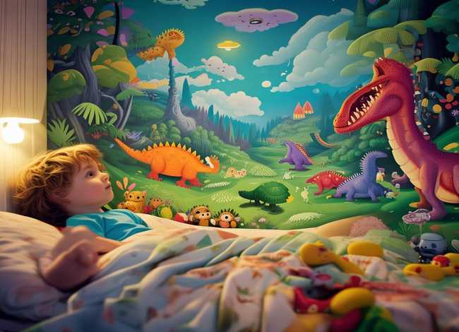 小孩睡前故事恐龙；小孩睡前故事恐龙的故事有吗