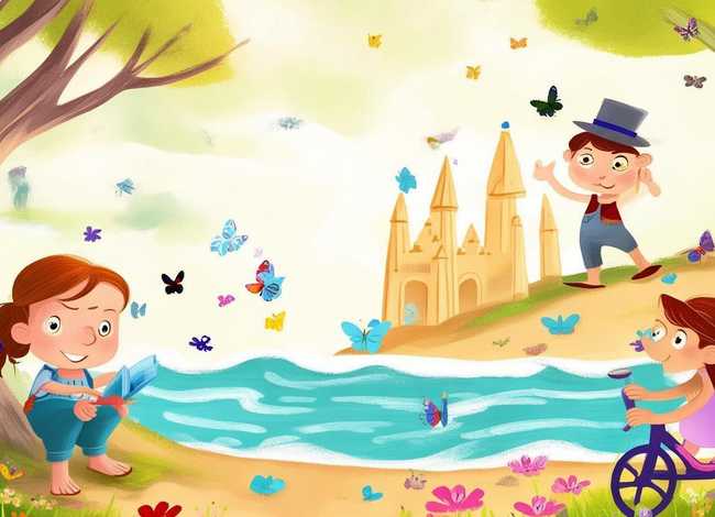 儿童故事情景画，幼儿故事情景画4-6个画面