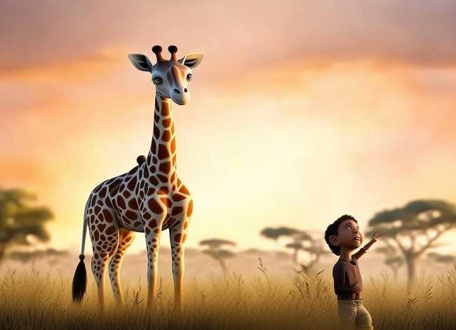 给小朋友讲的长颈鹿的故事 - 给小朋友讲的长颈鹿的故事视频
