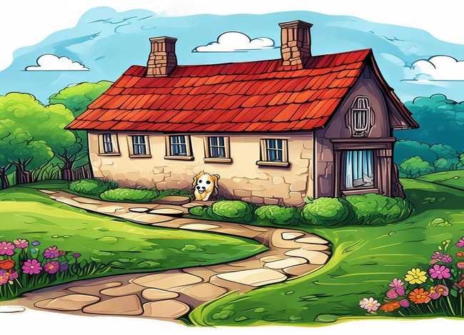 英语插画图片（英语插画图片简单）