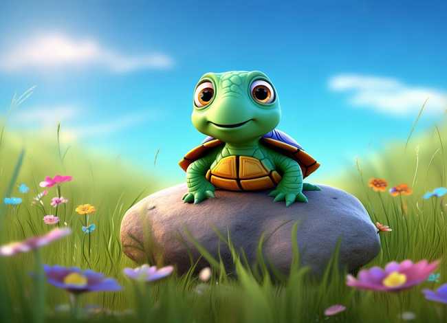 儿童故事聪明的乌龟；幼儿故事《聪明的小乌龟》