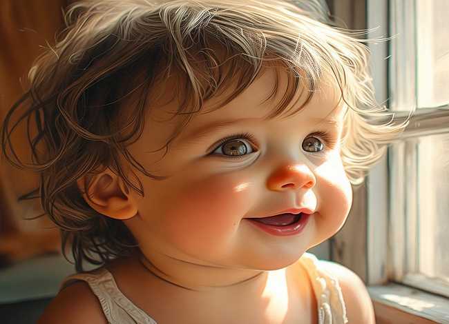 如何绘画小孩逼真、小孩儿如何画