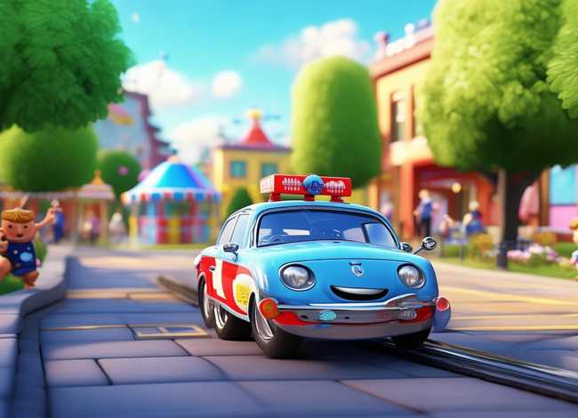 宝宝警车故事，宝宝警车故事文案