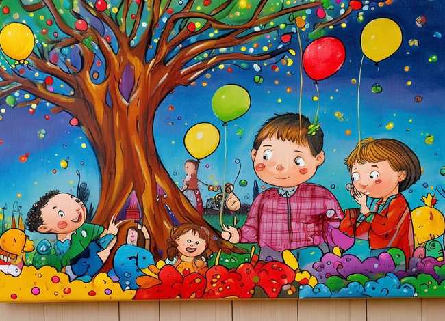 幼儿画图讲故事、幼儿园画图讲故事