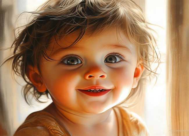 如何绘画小孩逼真、小孩儿如何画