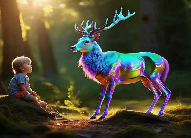 儿童听的九色鹿故事；我想听九色鹿的故事