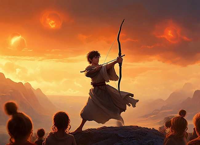 儿童故事后羿射日全文（少儿故事后羿射日）